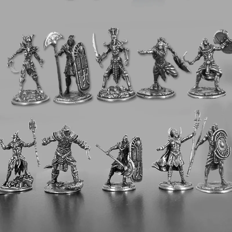 Retro Gaming Gifts - Mummy Warrior Pharaoh Guards Mini Sculpture