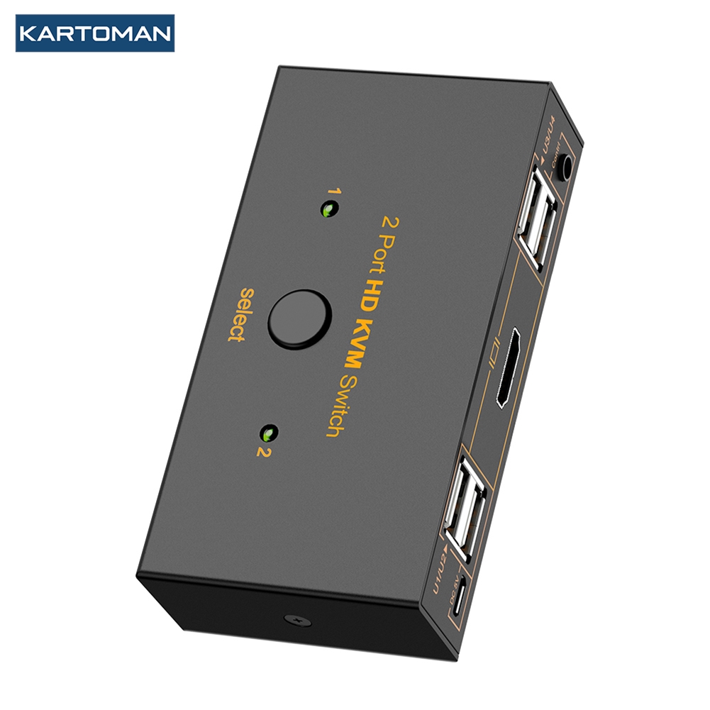 Controller Adapter Usb - KVM switch USB 2.0 HDMI-compatible 4K