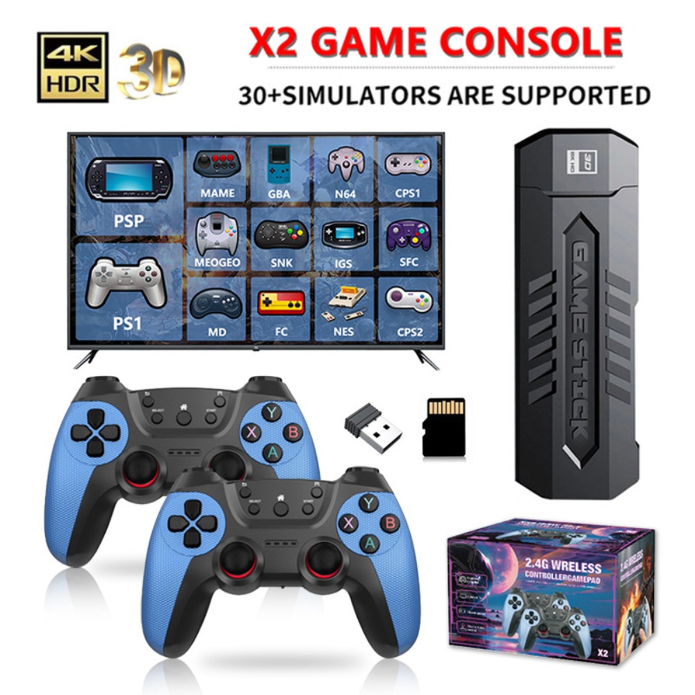 Retro Gaming X2 - X2 Retro Game Stick 4K Video