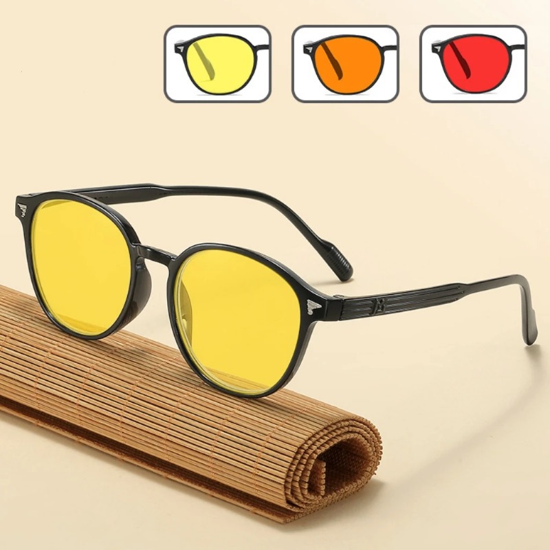 Retro Gaming Projector - Retro Square Blue Light Sunglasses Men