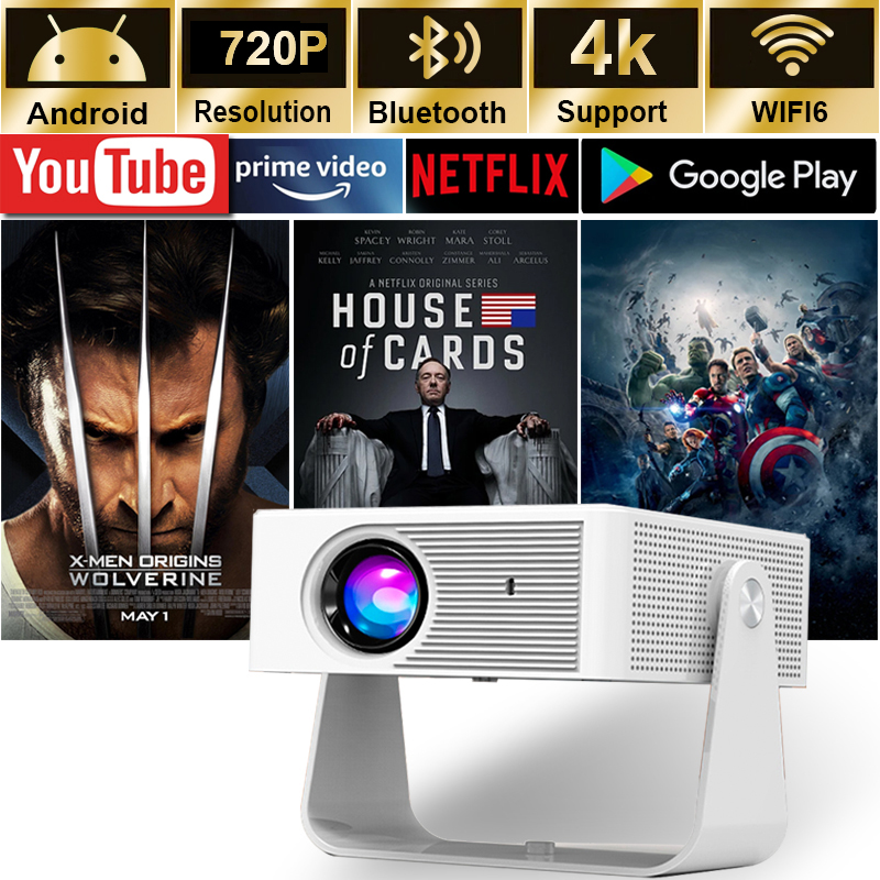 Retro Gaming Projector - New X3 Ultra HD 4k Mini