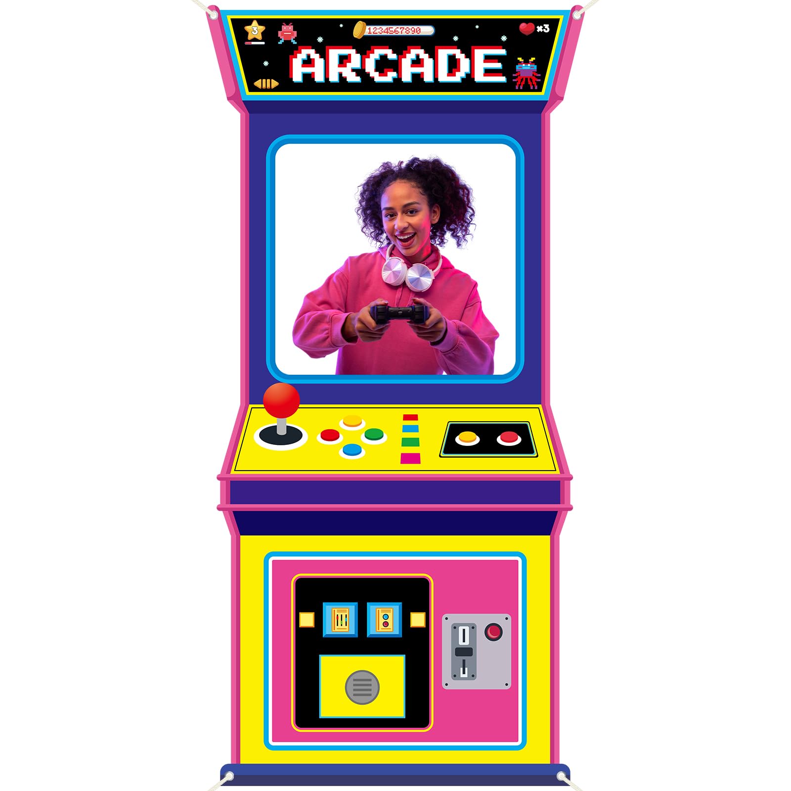 Retro Video Gaming Fabric Arca - Retro Gaming Video review and price