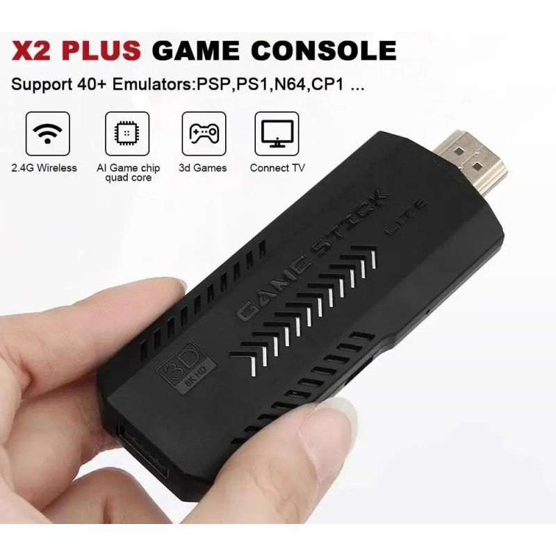X2 Plus 64G Retro 4K Game Cons - Retro Gaming X2 review and price