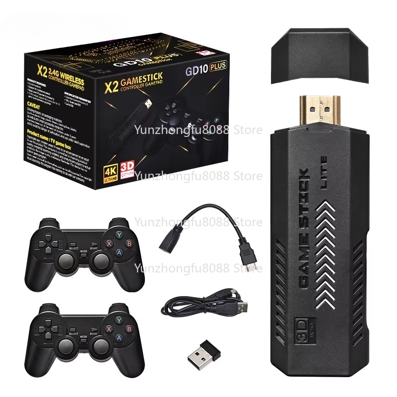 L GD10 Plus Game Stick 4k Blac - Retro Gaming X2 review and price