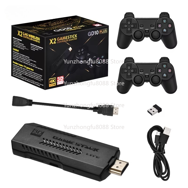 L GD10 Plus Game Stick 4k Blac - Retro Gaming X2 review and price