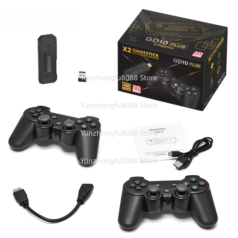 L GD10 Plus Game Stick 4k Blac - Retro Gaming X2 review and price