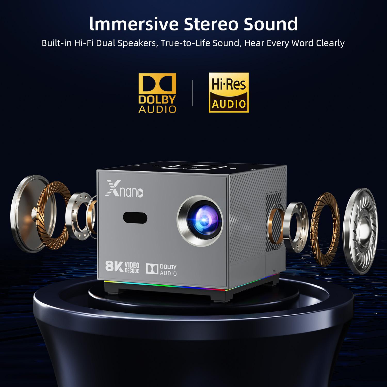 Xnano Portable Smart Projector - Retro Gaming Projector review and price