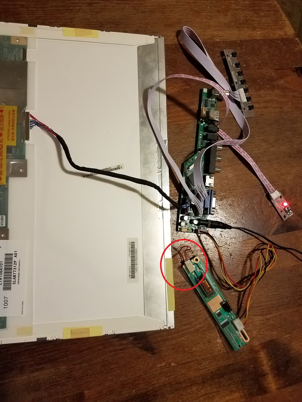 TV56 controller board kit with - Controller Adapter Usb review and price