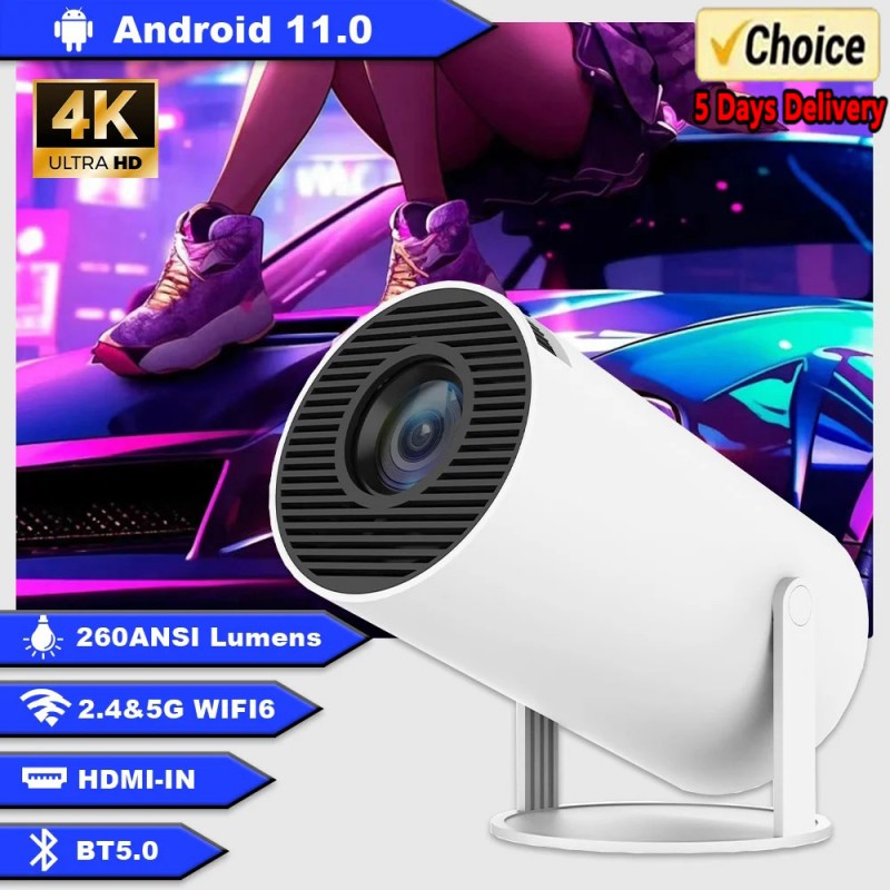 Mini HY300 Smart Android Proje - Retro Gaming Projector review and price
