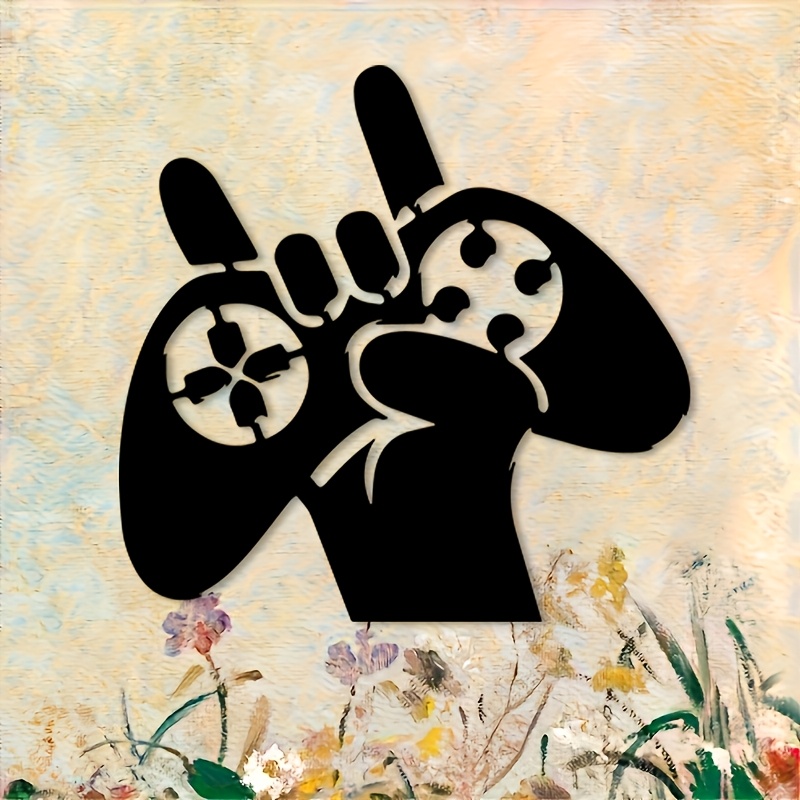 Retro Gaming Hand Metal Wall A - Retro Gaming Gifts review and price