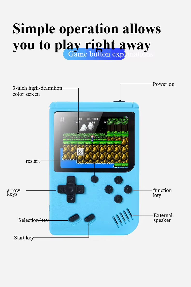 400 In 1 MINI Games Handheld G - Retro Gaming Upscaler review and price