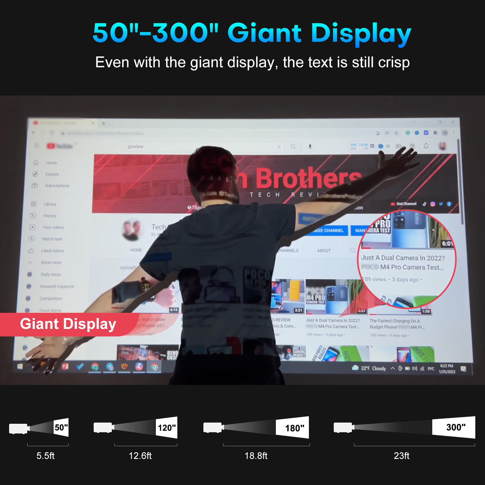 GROVIEW 1080P Projector, 15000 - Retro Gaming Projector review and price