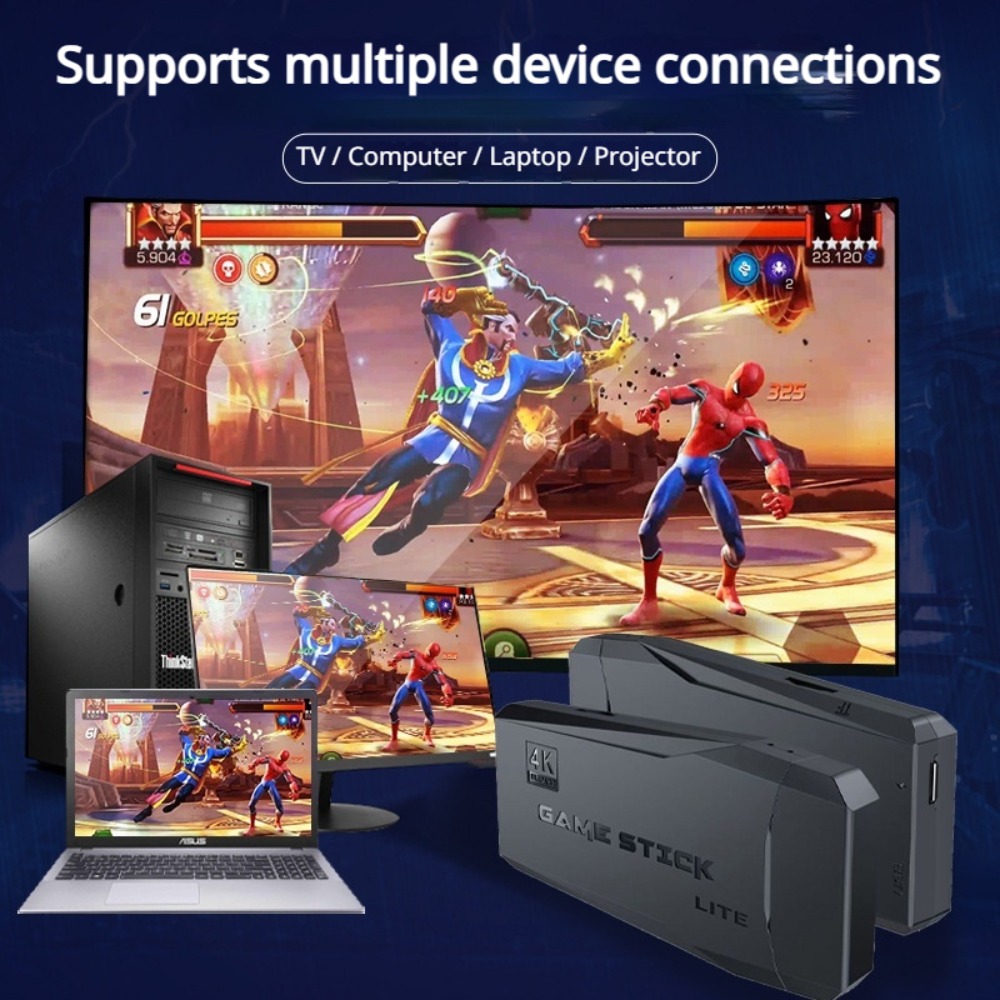 Portable 4K Retro Game Stick C - Retro Gaming Upscaler review and price