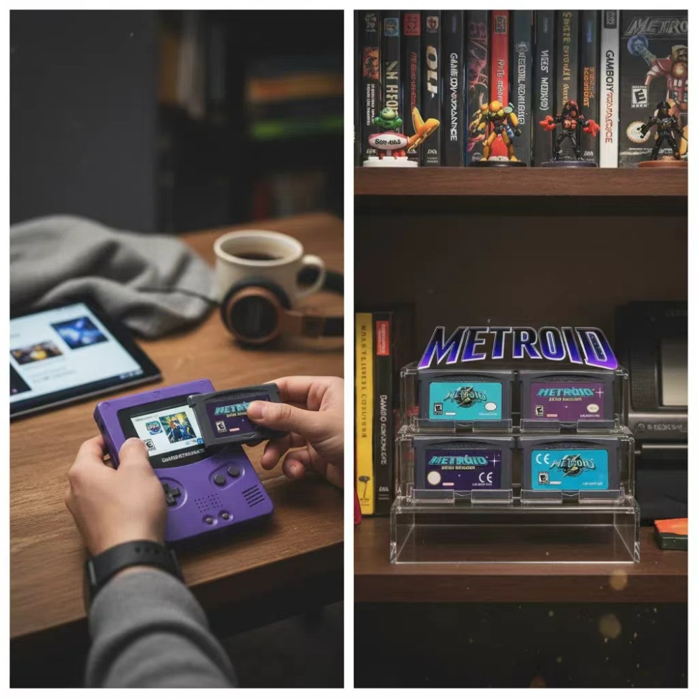 GBC 16 bit Pok é mon game cart - Retro Gaming Gif review and price