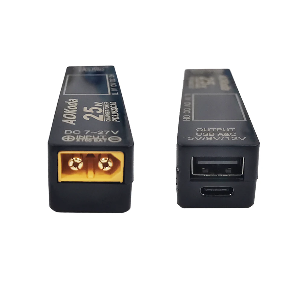 AOKoda XT60 to PD3.0 Lipo Batt - Controller Adapter Usb review and price