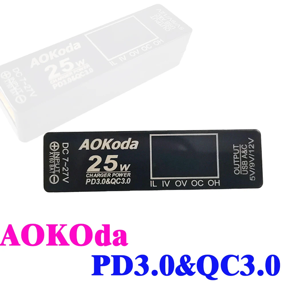 AOKoda XT60 to PD3.0 Lipo Batt - Controller Adapter Usb review and price
