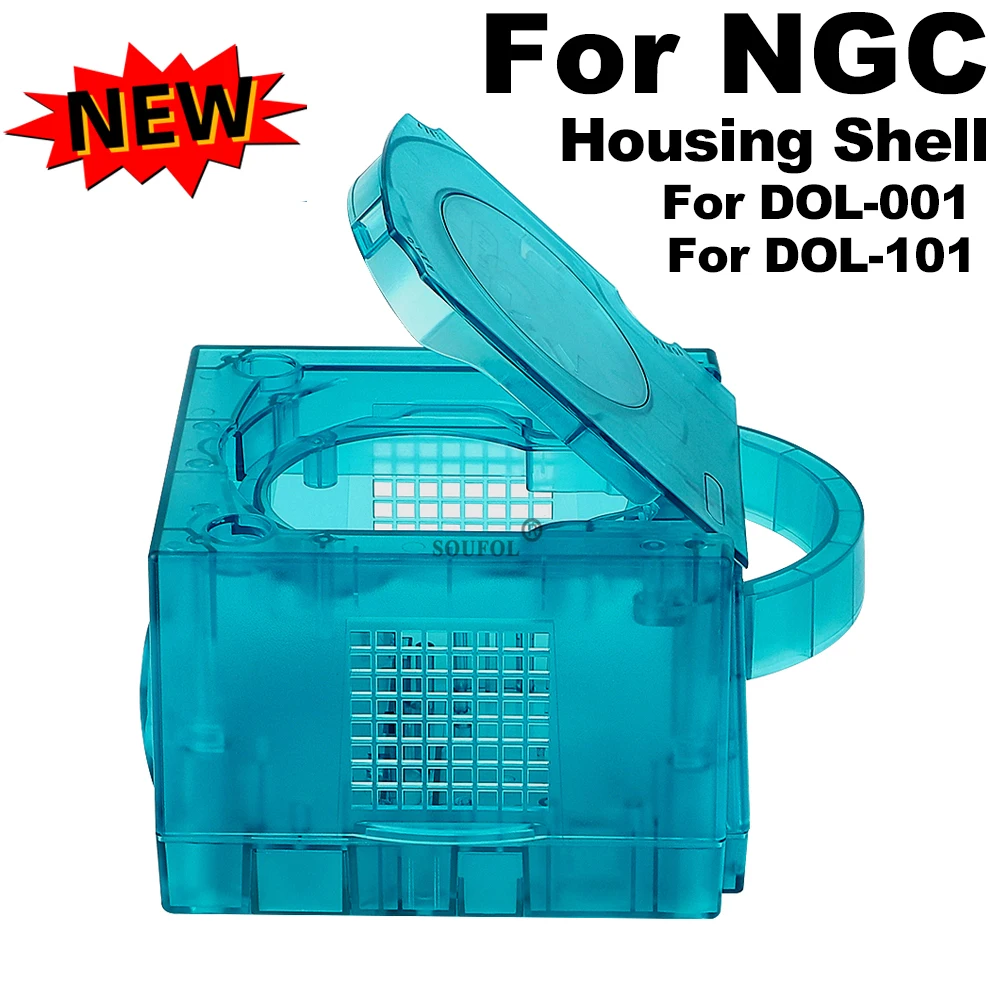 Ice Blue Replacement Case for  - Retro Gaming Video review and price