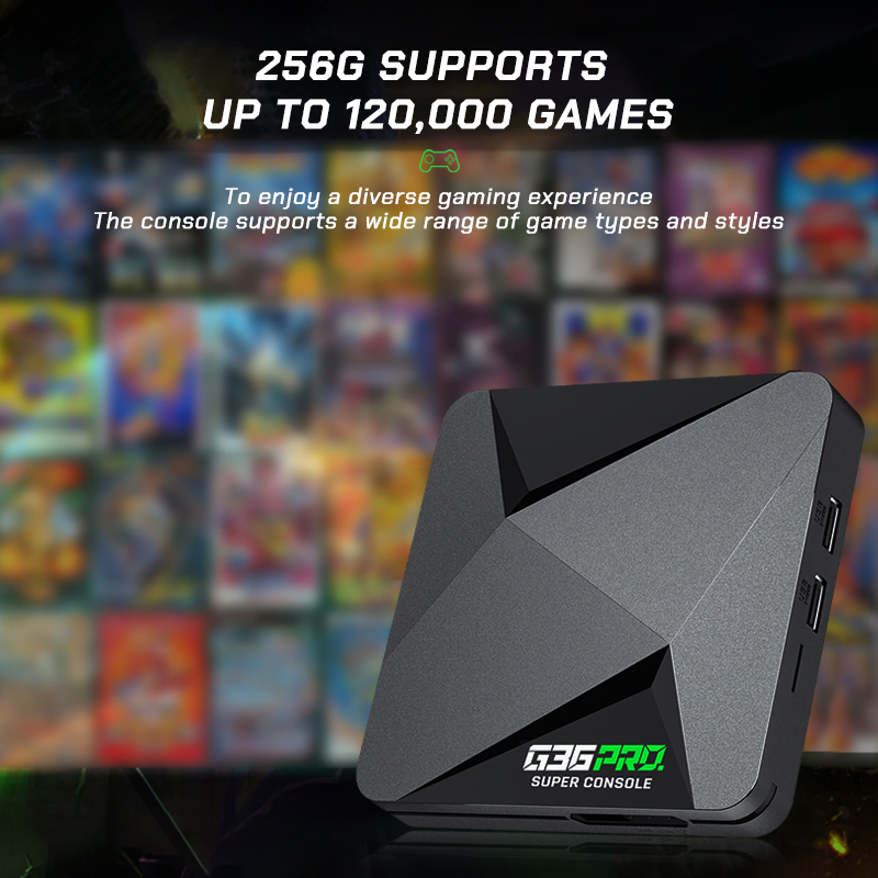 Super G36 Pro Game Console 256 - Retro Gaming Tv Box review and price