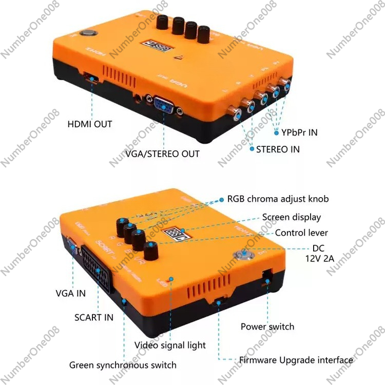 Low Resolution Game RGBS Compo - Retro Gaming Upscaler review and price