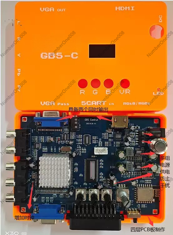 Low Resolution Game RGBS Compo - Retro Gaming Upscaler review and price
