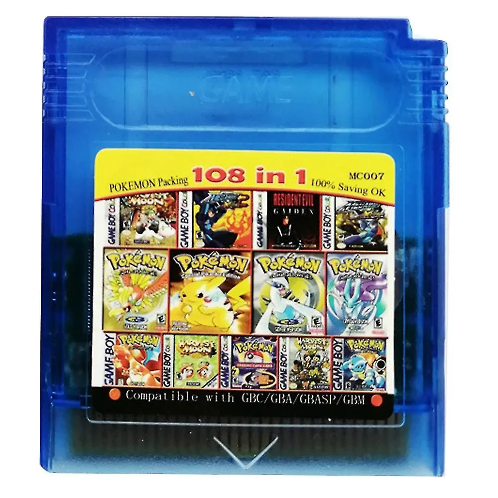 GBC Retro Game Combo Card Poké - Retro Gaming Video review and price