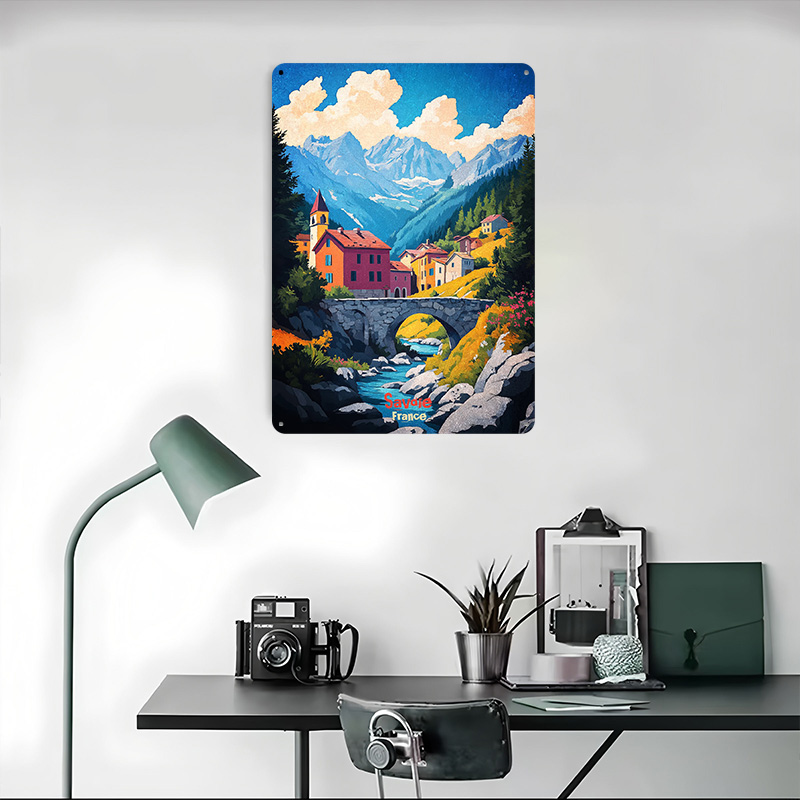 Savoie France Art Tinplate Pos - Retro Gaming France review and price