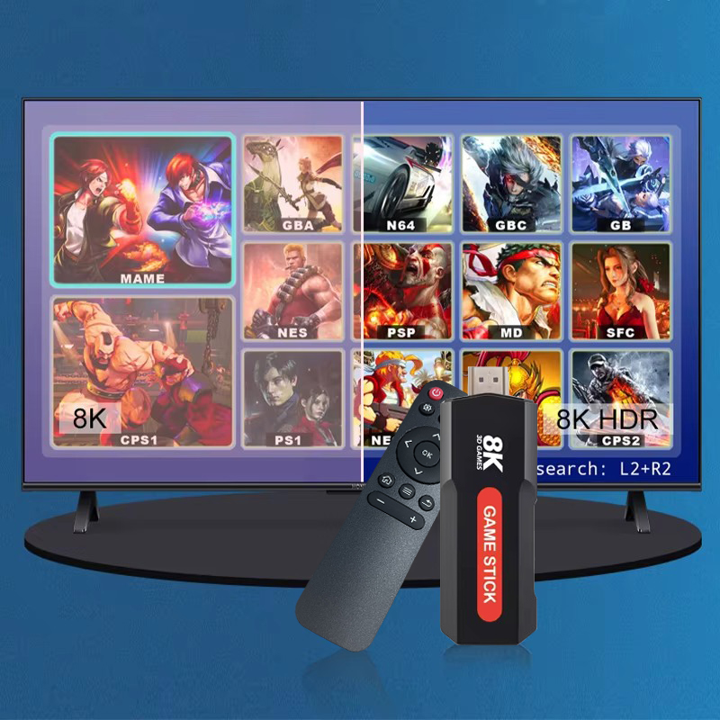 X2 Game Stick HD 4K 8K 3D Cons - Retro Gaming X2 review and price