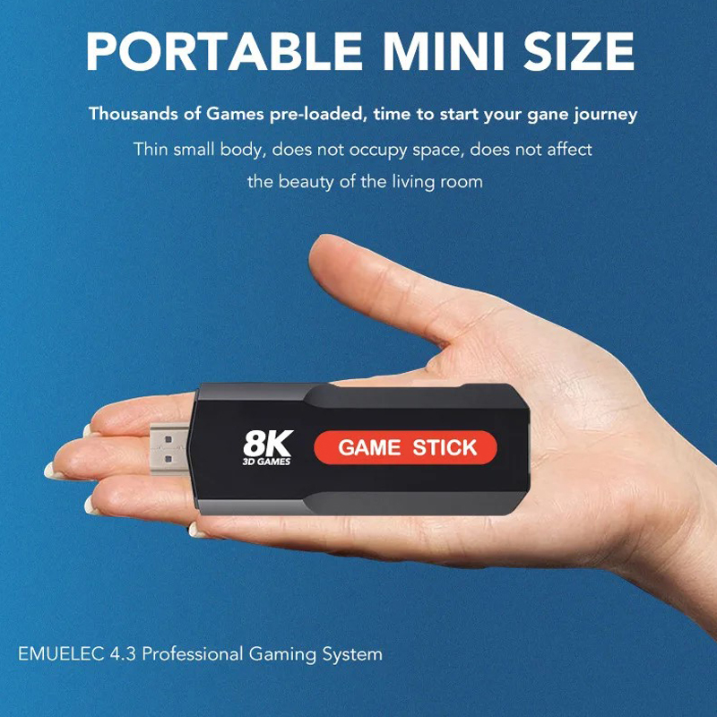 X2 Game Stick HD 4K 8K 3D Cons - Retro Gaming X2 review and price
