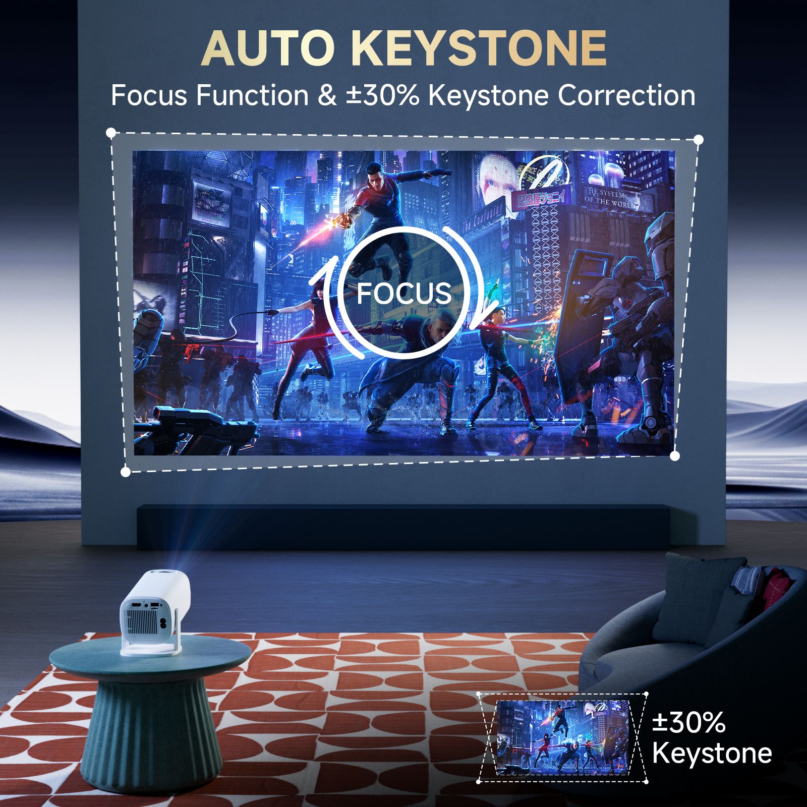 P30 PRO Smart Mini Projector A - Retro Gaming Projector review and price