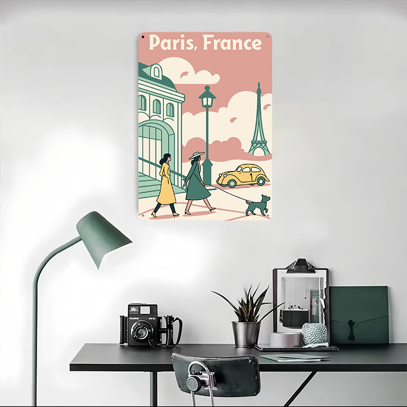 Paris France Travel Printed Po - Retro Gaming France review and price