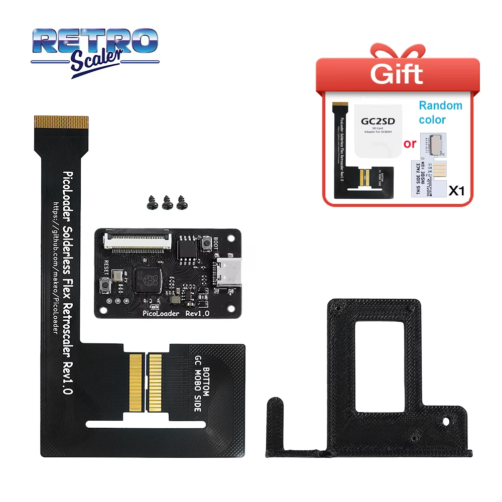 RetroScaler Black PicoLoader F - Retro Gaming Upscaler review and price