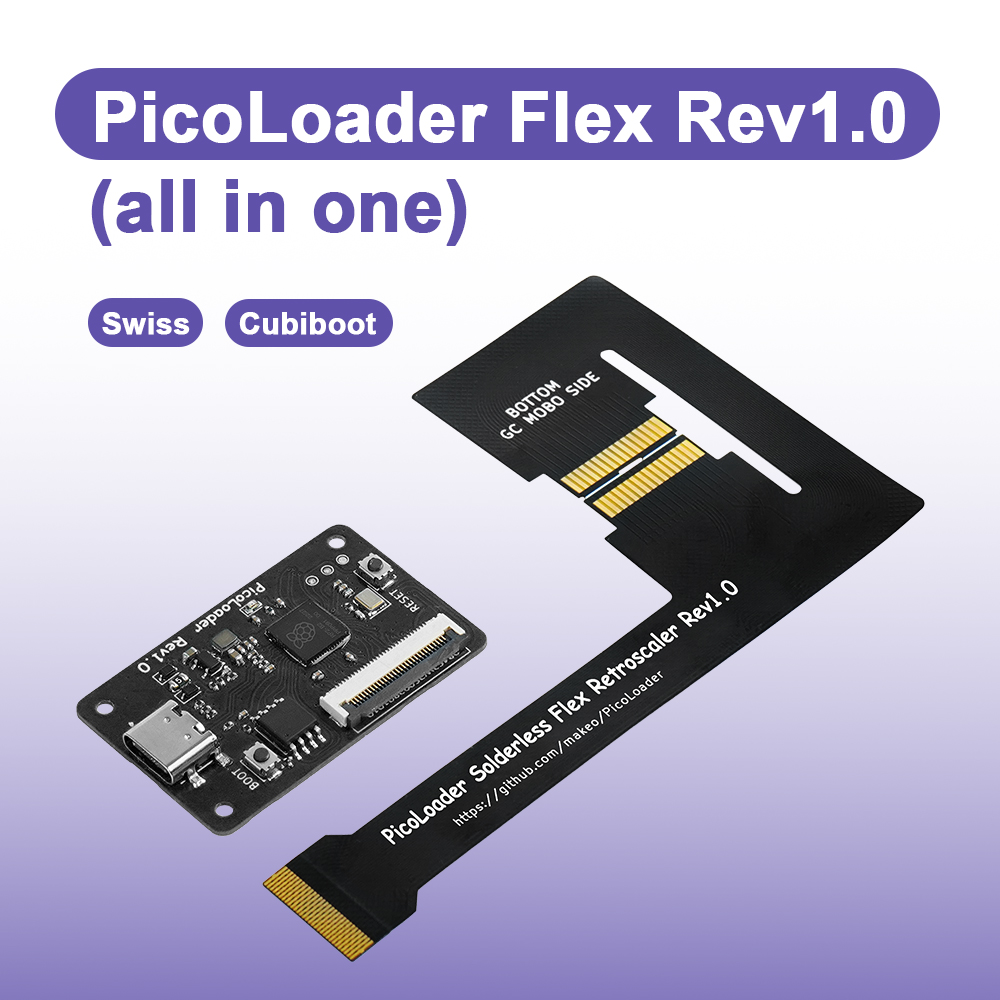 RetroScaler Black PicoLoader F - Retro Gaming Upscaler review and price