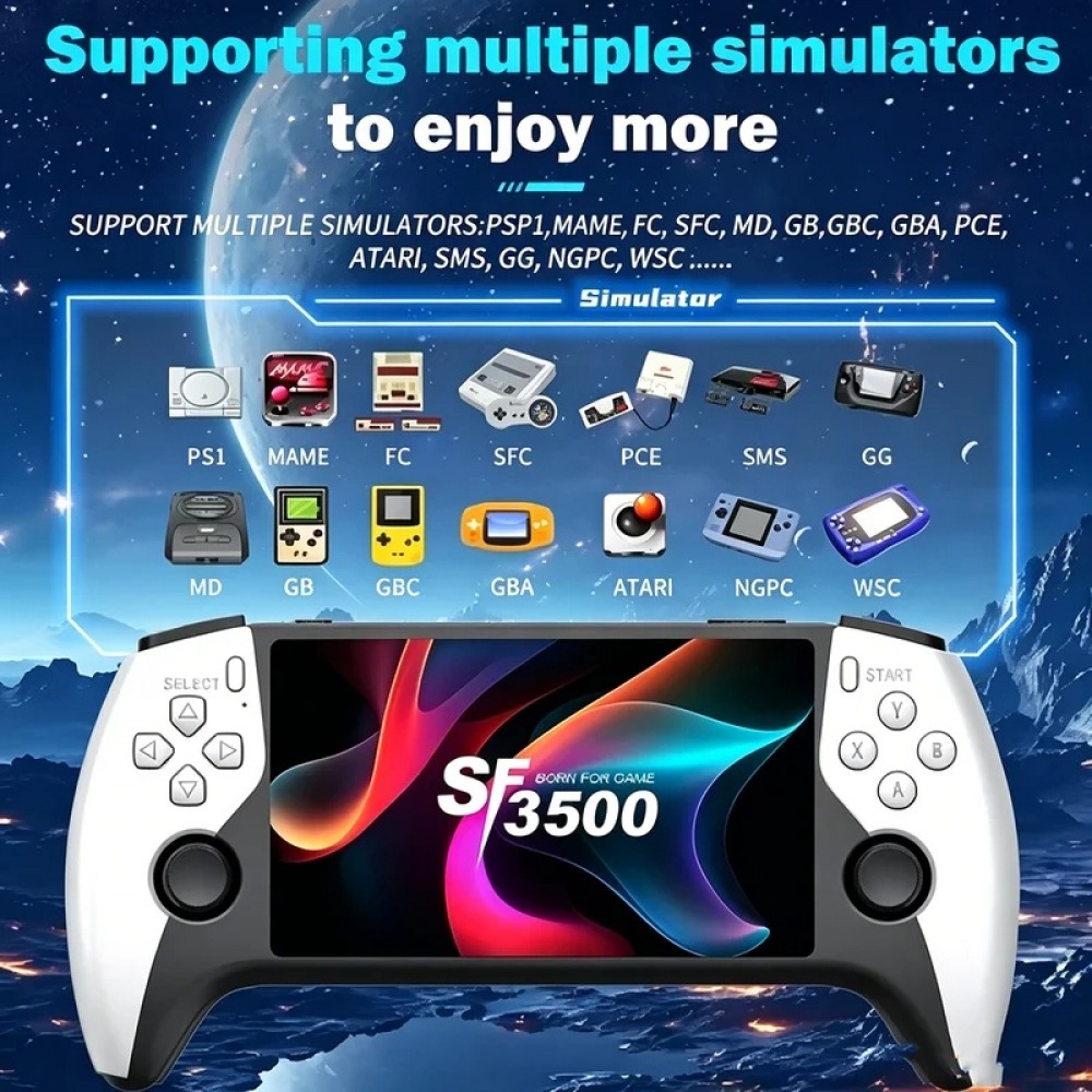 SF3500 5 inch Handheld Game Co - Retro Gaming Gifts review and price